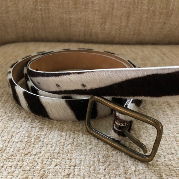 Zebra belt